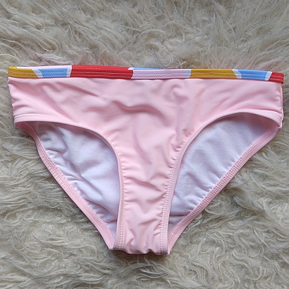 Kid's Size 8-10 Swim Bottoms Pink Mix & Match